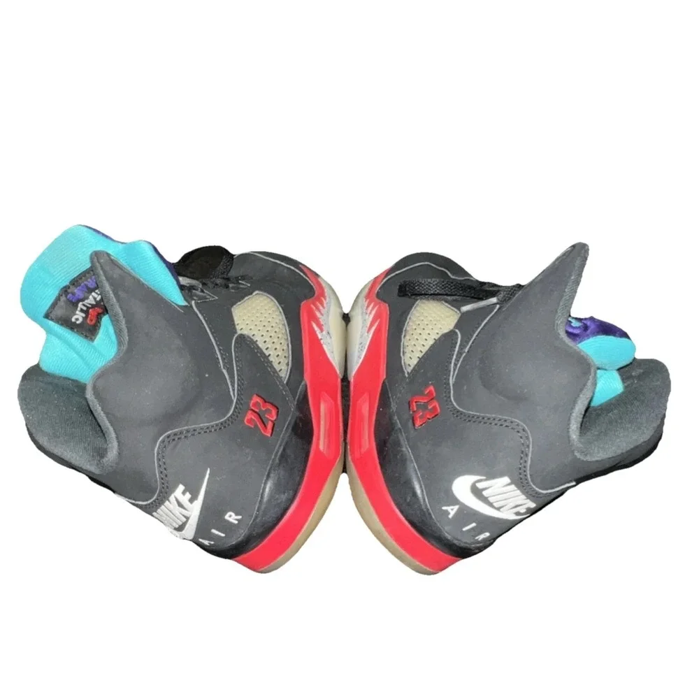 40N9/Nike Air Jordan 5 Retro Top 3 Black 2020 High Top Size 10 Men's Sneakers